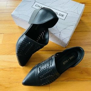 🆕 Chase + Chloe black loafers